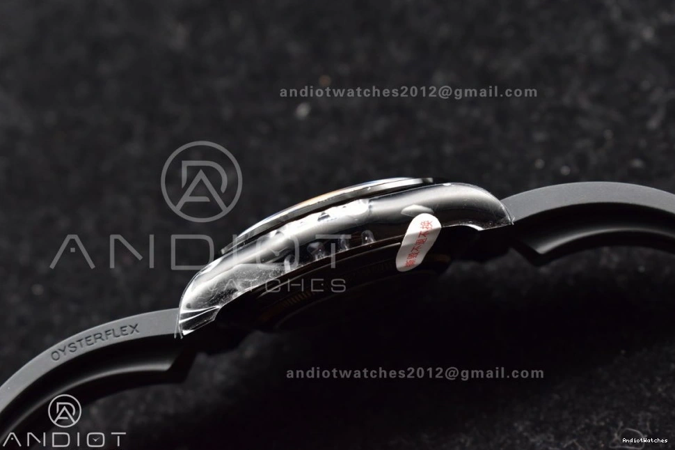 Daytona 523 SA Rubber PVD Black Strap Ceramic Gold Skeleton on Dial Edition Best Blaken GETF Bezel Colorful 1116